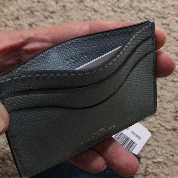 Coach leather card cases. Only 1 each available. - Picture 2 of 3